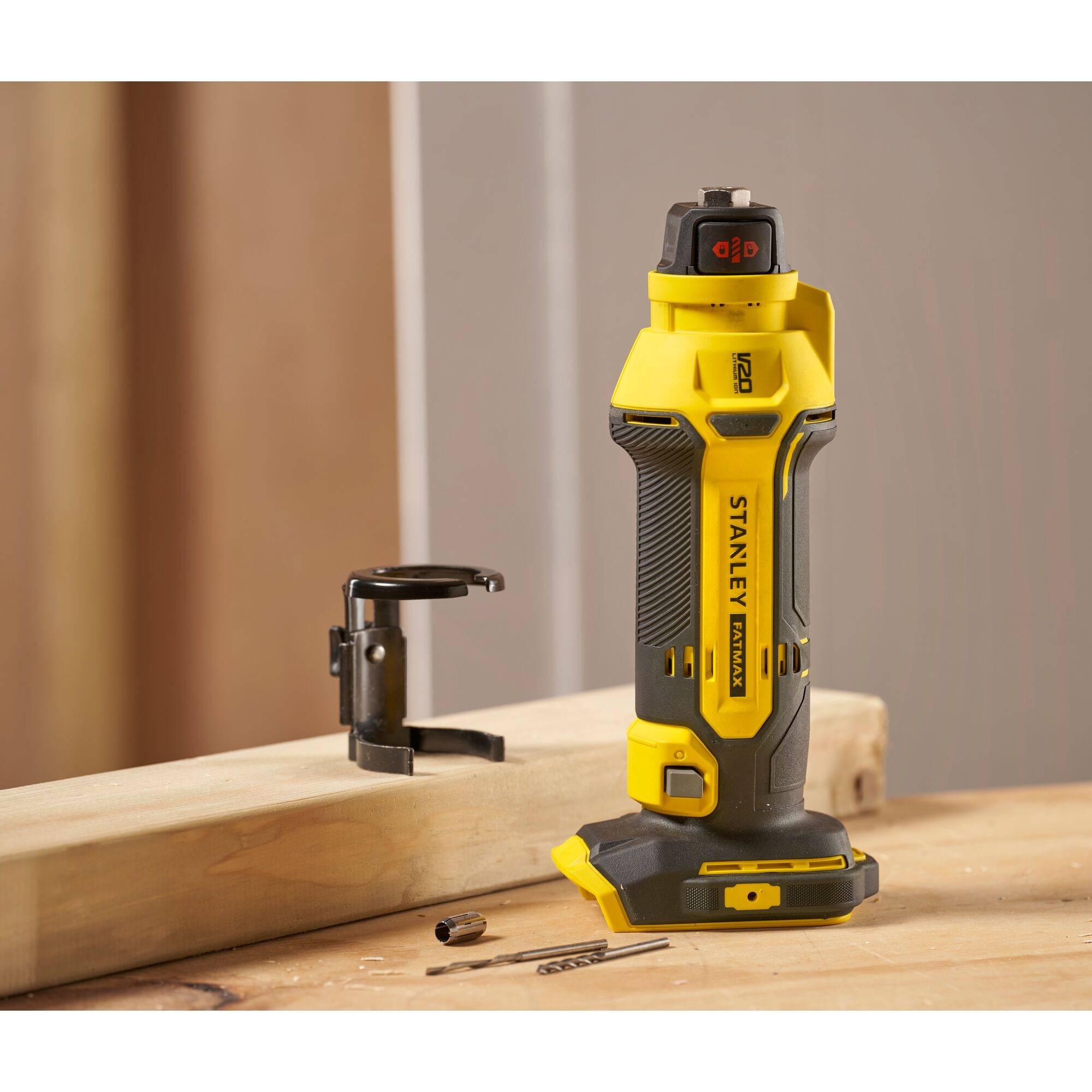stanley - STANLEY FATMAX V20 Fraiseuse Pour Plaques De Plâtre 18V Sans Batterie SFMCE200B-XJ - Image 7