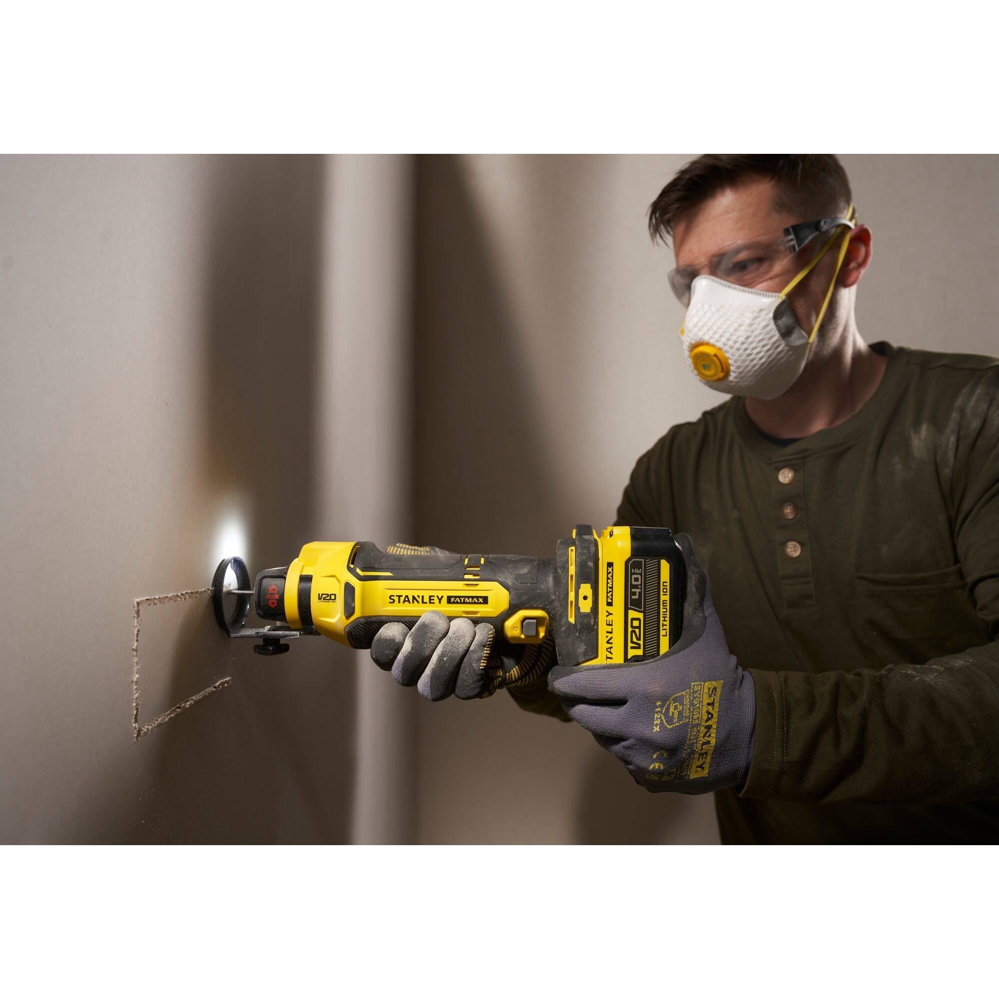 stanley - STANLEY FATMAX V20 Fraiseuse Pour Plaques De Plâtre 18V Sans Batterie SFMCE200B-XJ - Image 5