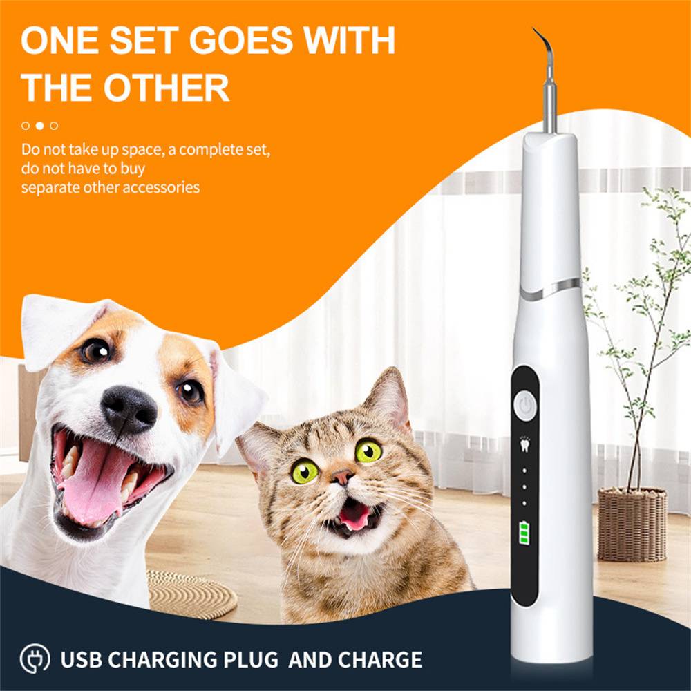 Ensemble de brosses à dents à ultrasons pour chien ou chat MCBOSON - Image 5