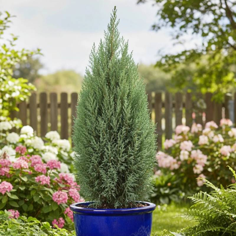 Cyprès de Lawson Ellwoodii, Chamaecyparis lawsoniana - Pot de 4L - 40/60 cm - Image 4