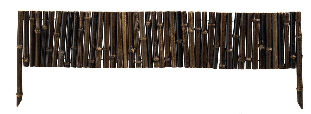 Nortène - Bordure en bambou "Bamboo Border" - 0,35 x 1 m - Marron Nortene - Image 1