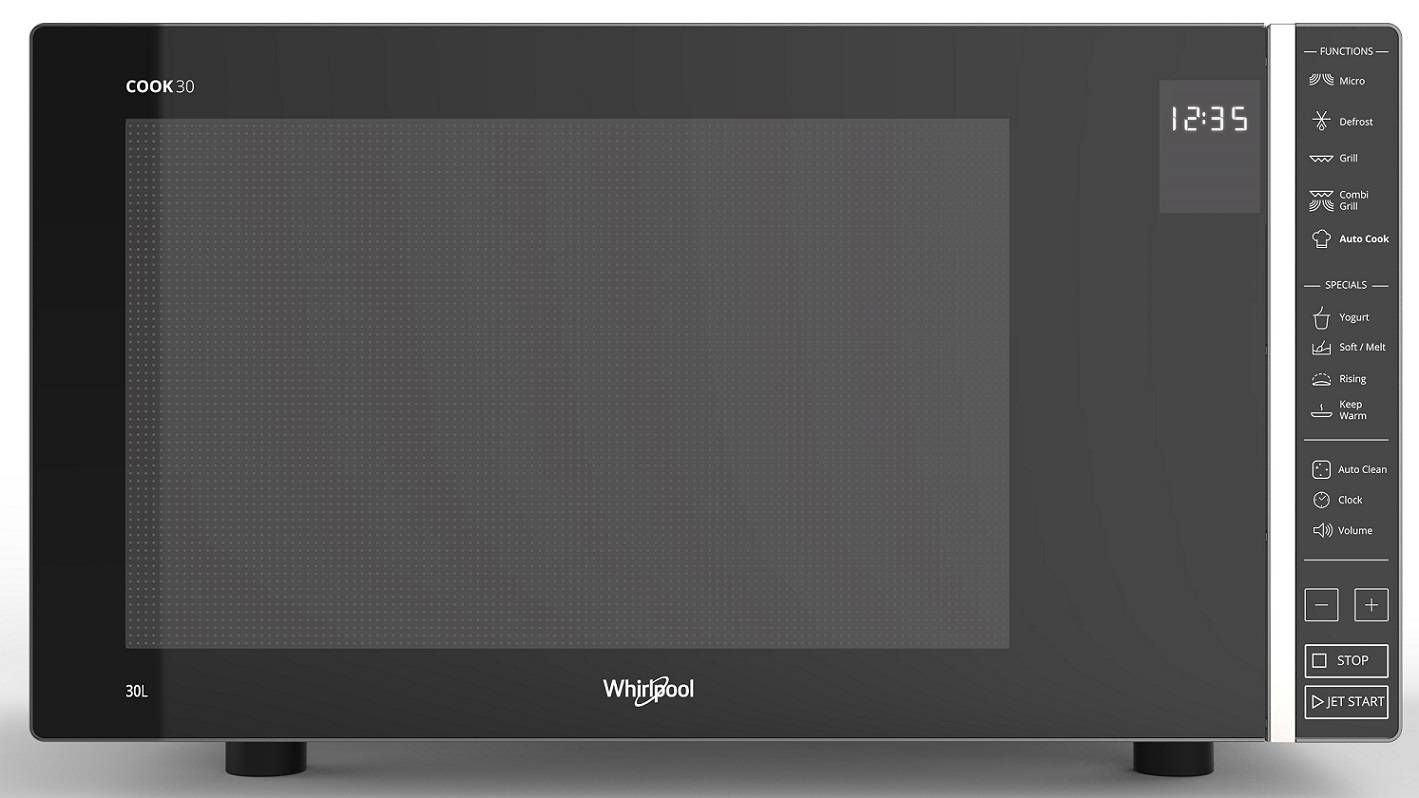 Micro-ondes + grill 30l 900w noir MWP303SB Whirlpool
