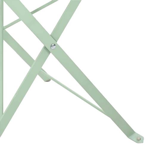 Prolenta Premium - Chaises de jardin métal vert 42 x 46 x 82 cm - Prolenta premium p358.1 - Image 8