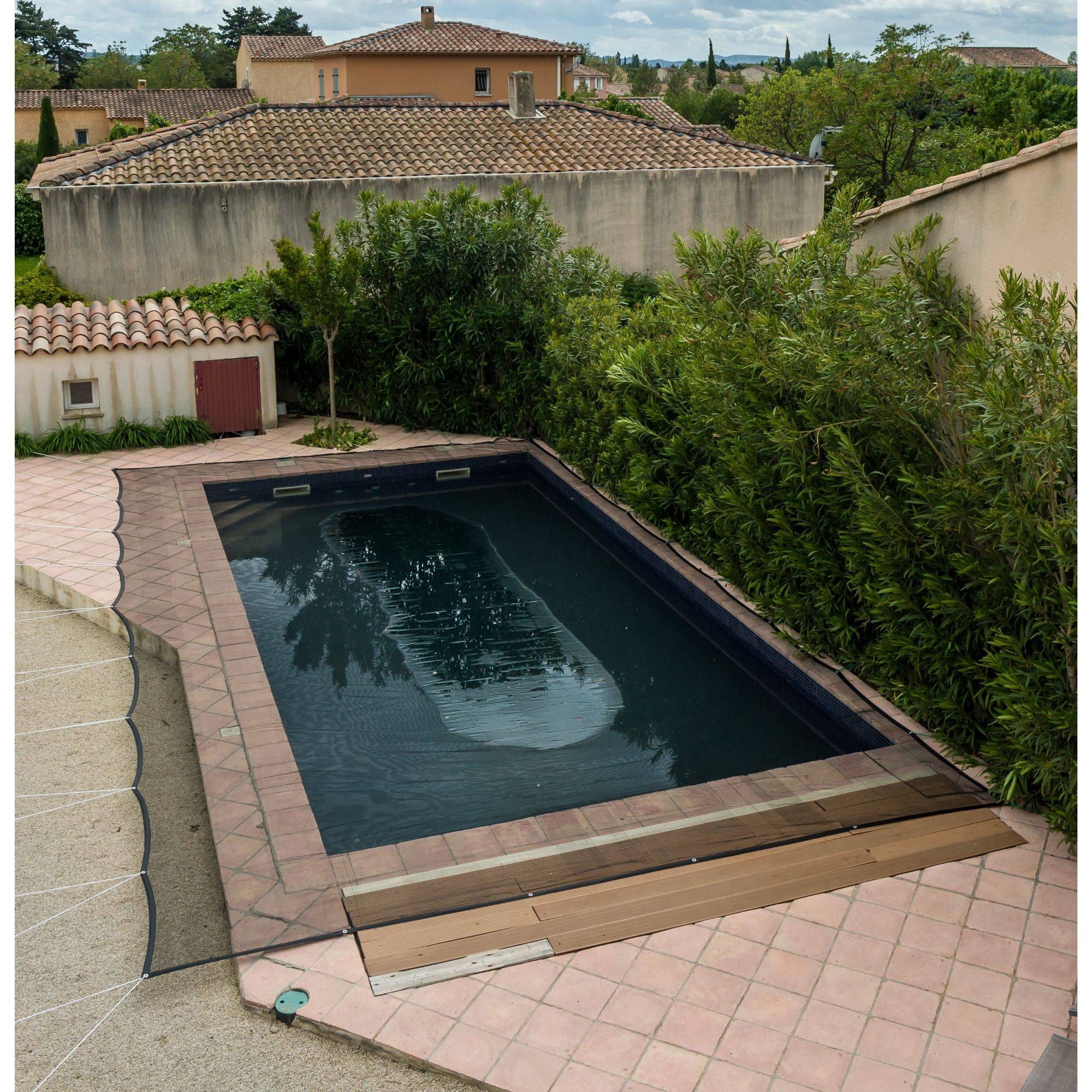 Filet de protection piscine 100g/m2 WERKA PRO - 4 x 7 m - Image 3