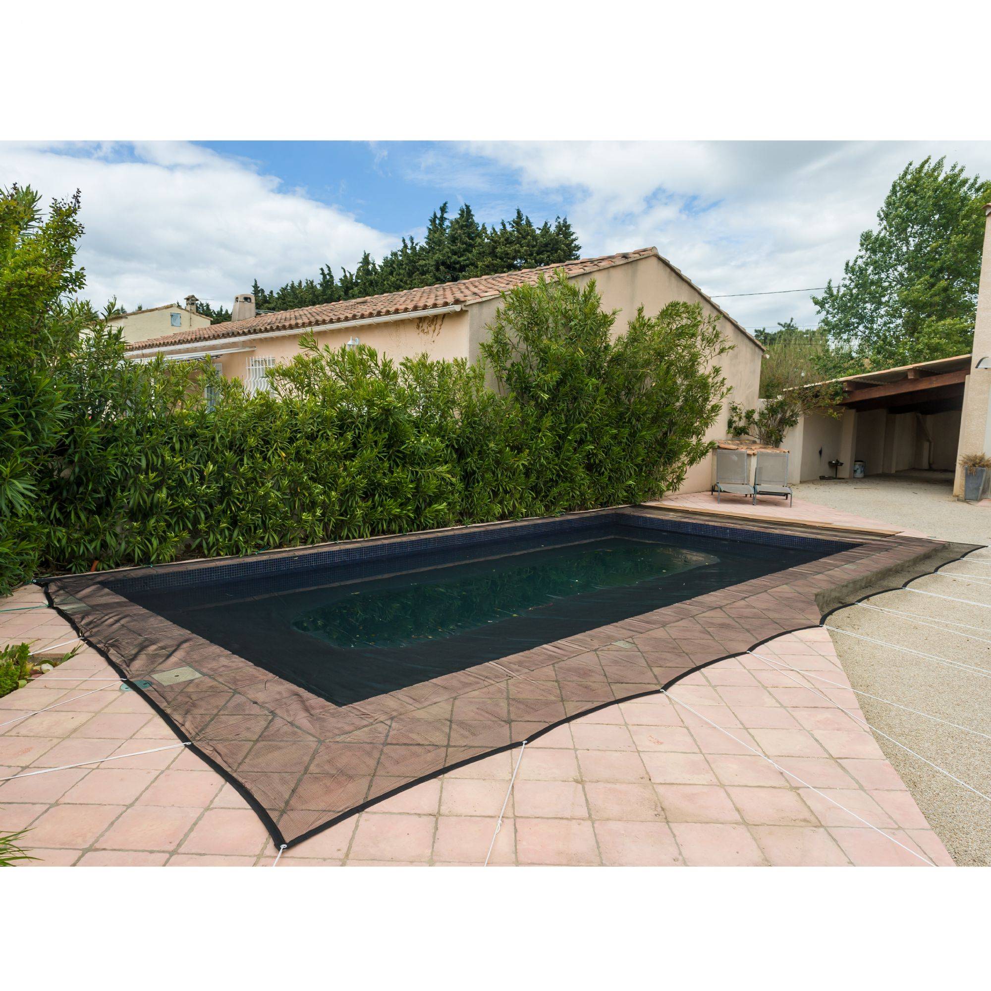 Filet de protection piscine 100g/m2 WERKA PRO - 4 x 7 m - Image 2