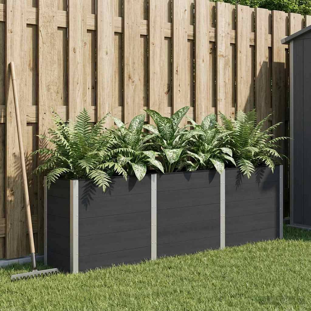 Prolenta Premium - Jardinière aluminium noir 300 x 50 x 91 cm - Prolenta premium p3266.7 - Image 2