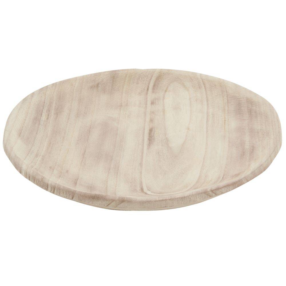 Aubry Gaspard - Assiettes en Paulownia Lot de 4 - Image 3