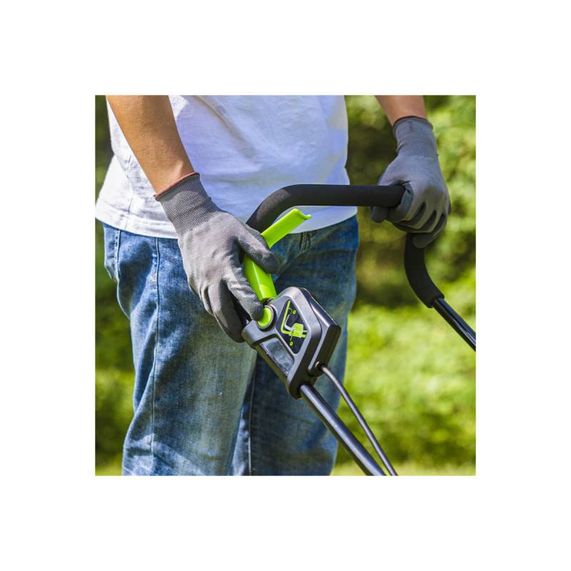 Greenworks - Tondeuse à gazon poussée Brushless 33cm 24V GREENWORKS - Batterie 2,0Ah - Chargeur - GD24LM33K2 - Image 5