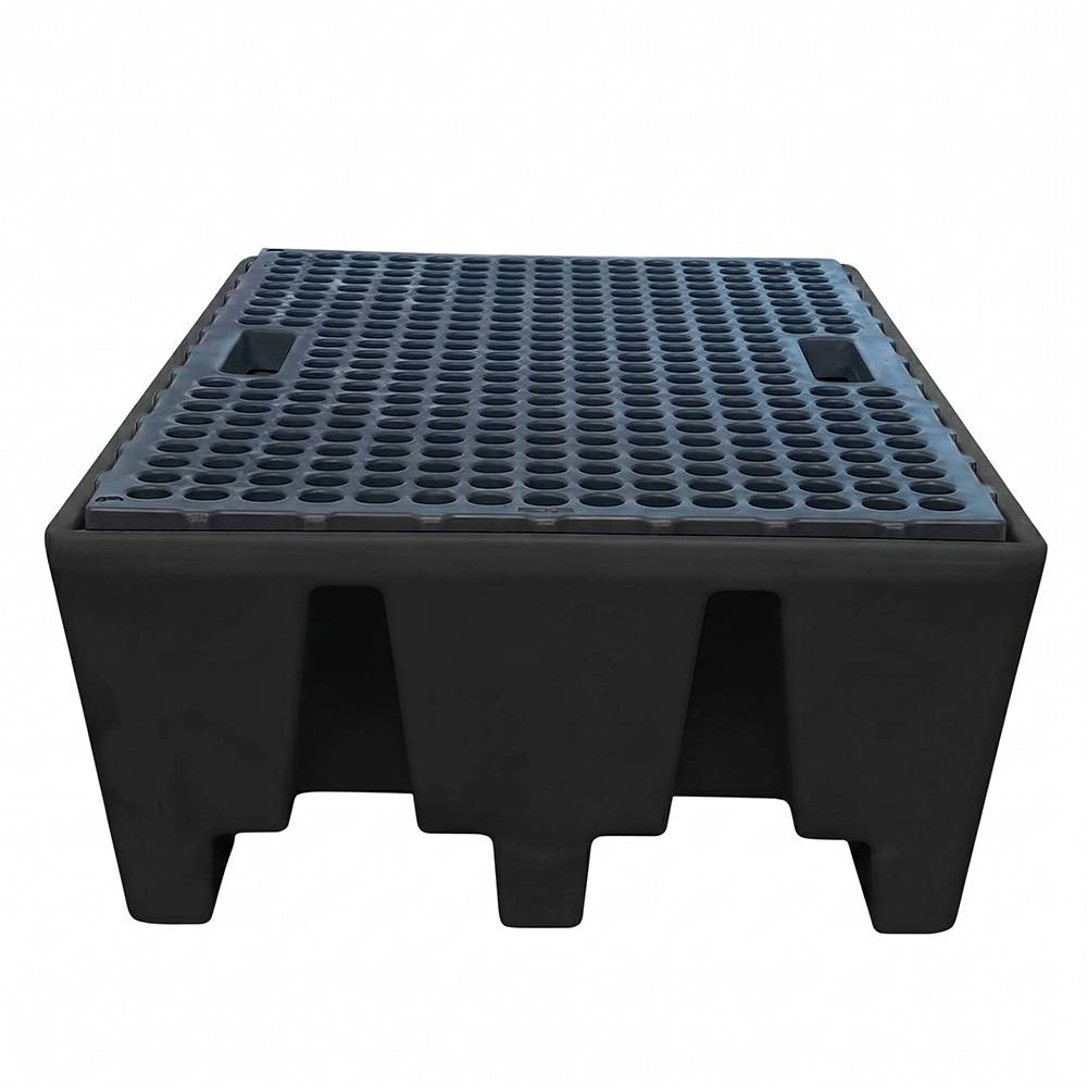 Plast'Up Rotomoulage - Bac de rétention pour palette europe eco caillebotis plastique- plast'up rotomoulage - Image 2