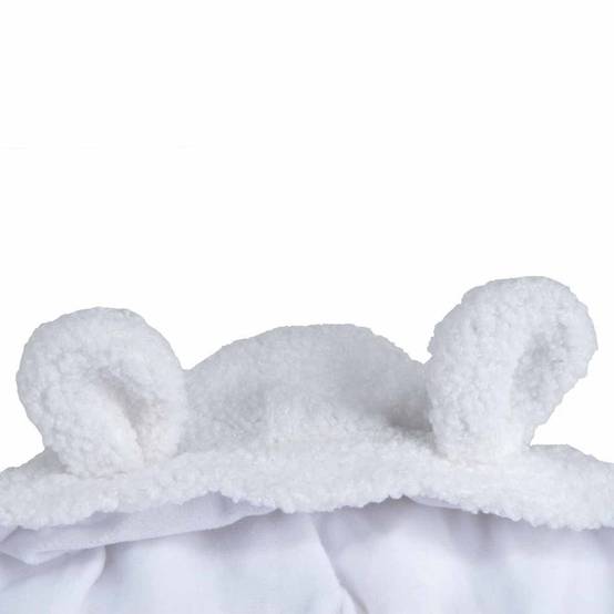 Love Story - Veste Doudou pour Chien "Wooly" 40cm Écru - Image 2