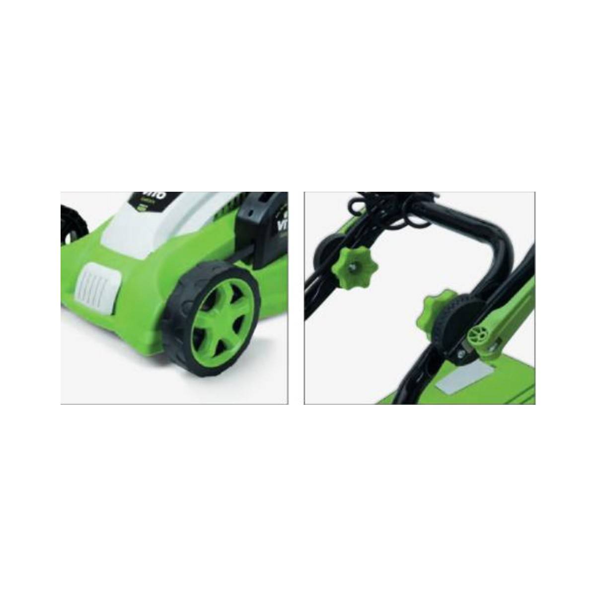 Tondeuse electrique 1800W Moteur induction Coupe 42 cm - 3 hauteurs de coupe - bac 50L VITO - Image 9