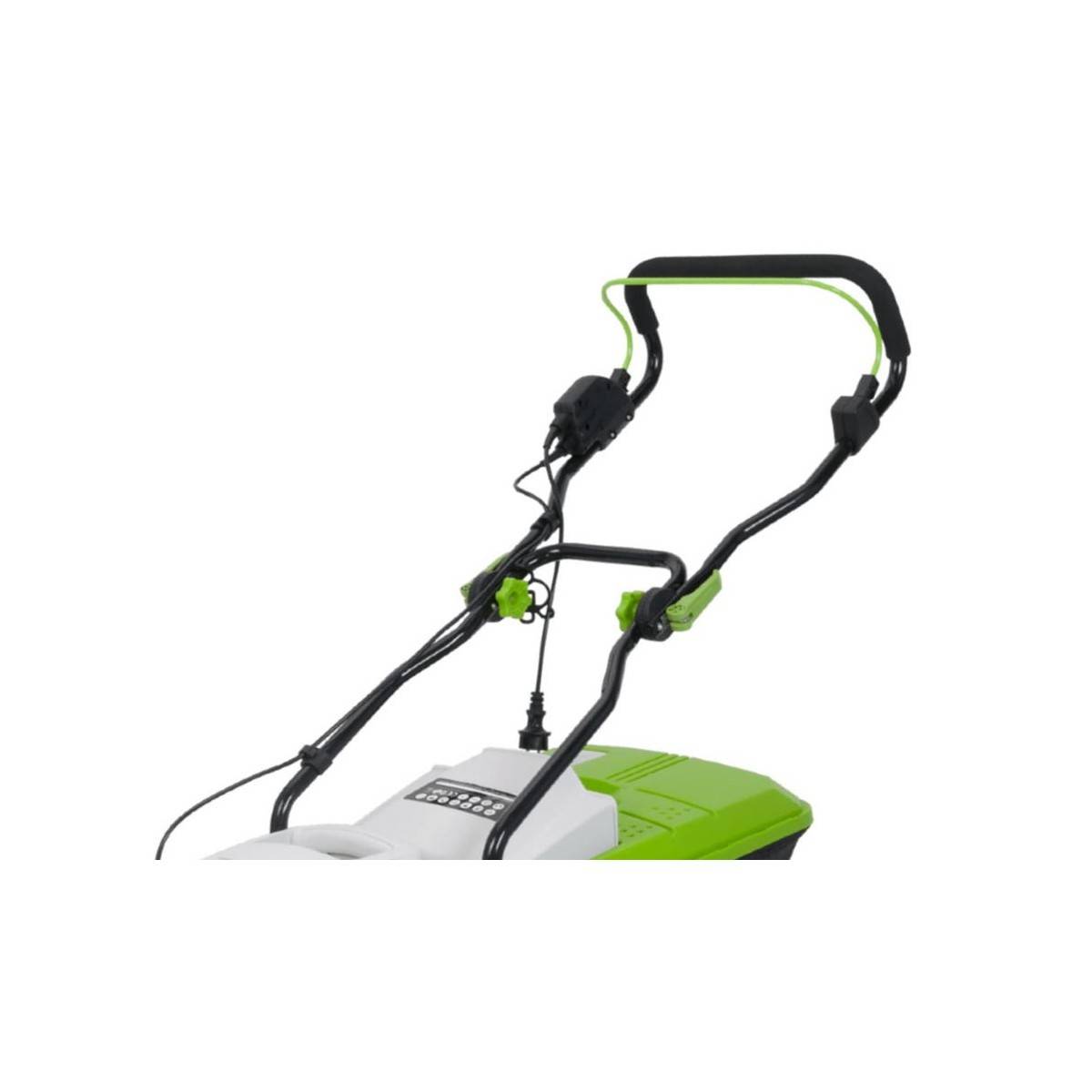 Tondeuse electrique 1800W Moteur induction Coupe 42 cm - 3 hauteurs de coupe - bac 50L VITO - Image 8