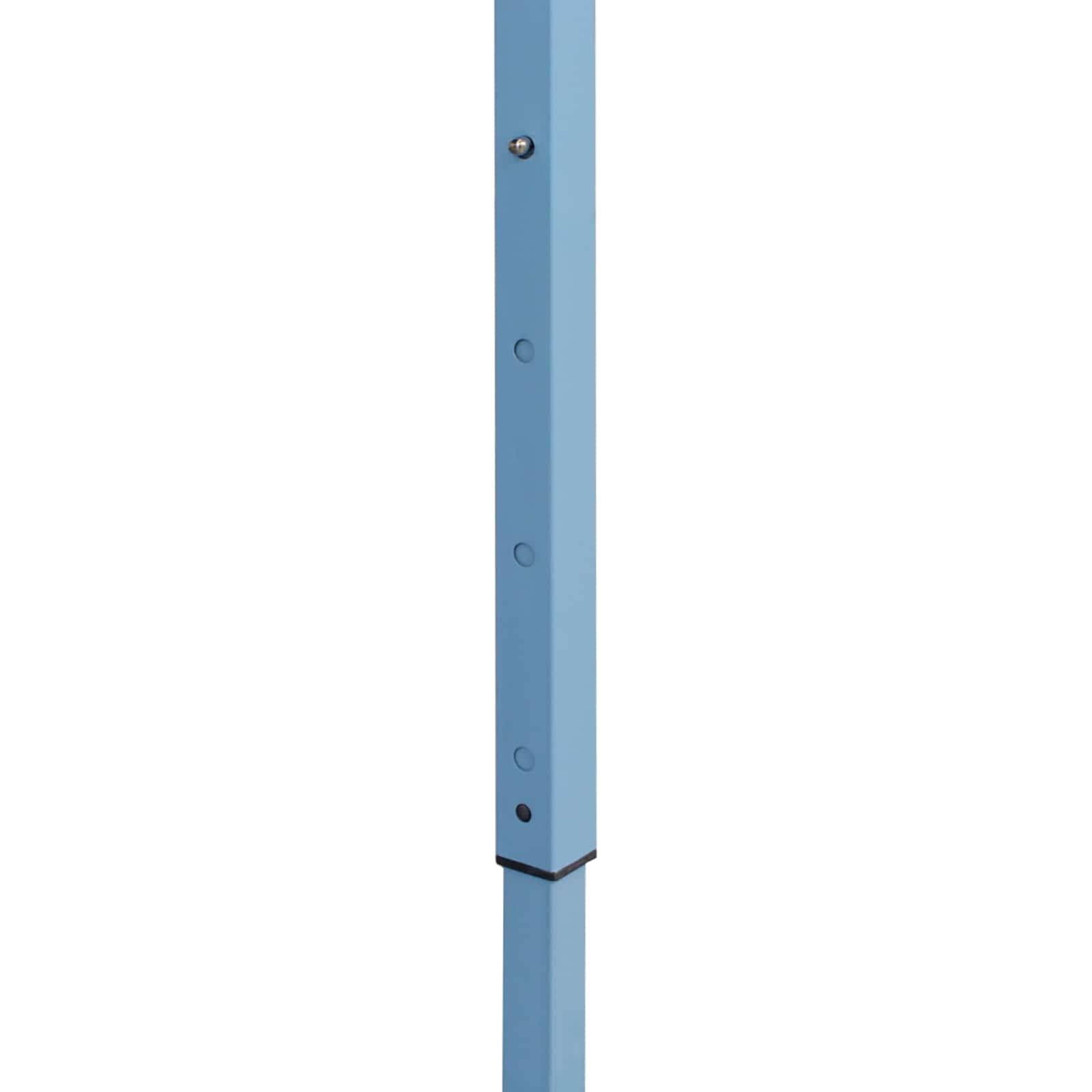 Tente de fête Tissu Oxford pour célébrations extérieures auvent pliable 280x410cm Bleu - ComfortXL Outdoor Living - Image 7