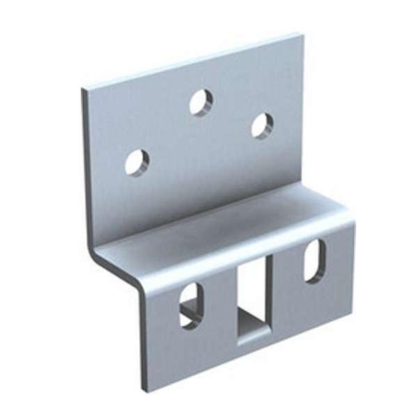 Support à visser pour rail 40 x 6 mm - MANTION SAS - 1703