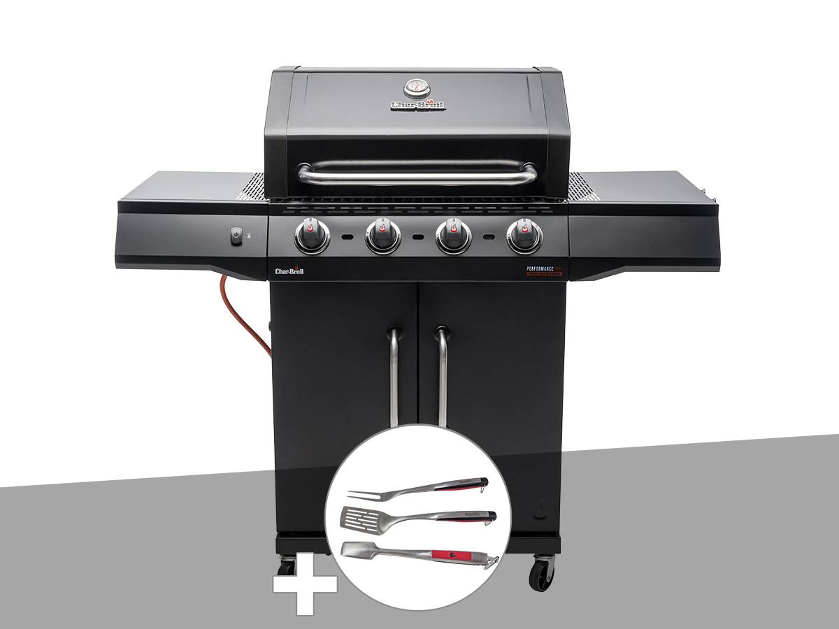 Char-broil - Barbecue à gaz Performance Core B4 + Kit 3 ustensiles - Char-Broil - Image 1