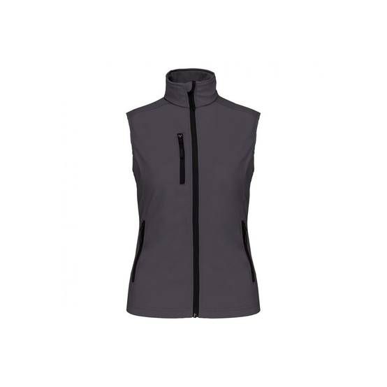 Bodywarmer Softshell femme Kariban imperméable Titanium M - Image 1