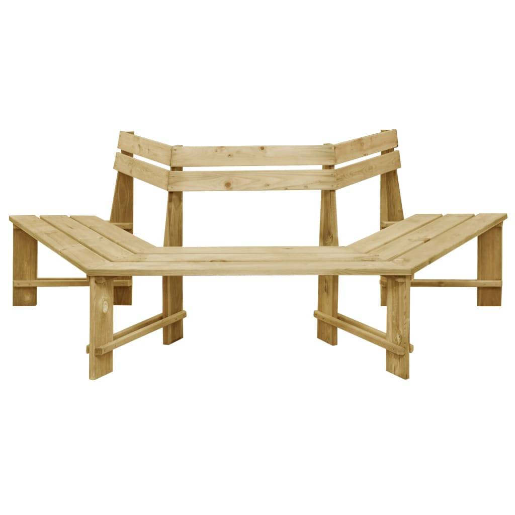 Maison Chic - Banc de jardin - Banc d'extérieur - Banquette 240 cm Bois de pin imprégné ny749 - Image 1