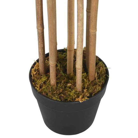 Bambou artificiel bambou et textile vert 150 cm, poids:4.1kg - PANGIVO - Image 3