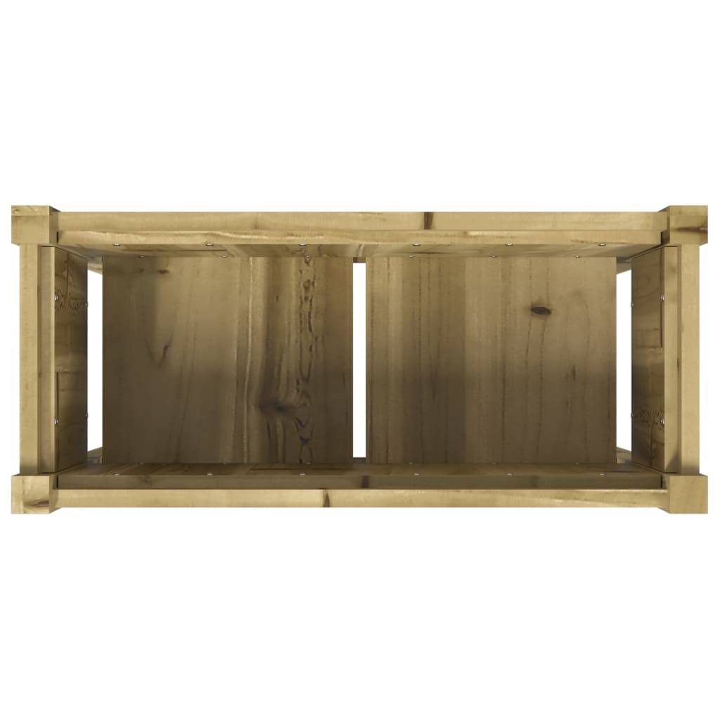 Maison Chic - Jardinière avec pieds - Pot De Fleurs 70x31x70 cm bois de pin imprégné - Image 8