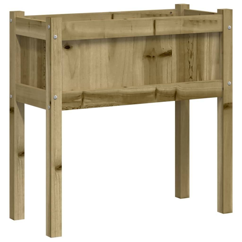 Maison Chic - Jardinière avec pieds - Pot De Fleurs 70x31x70 cm bois de pin imprégné - Image 7