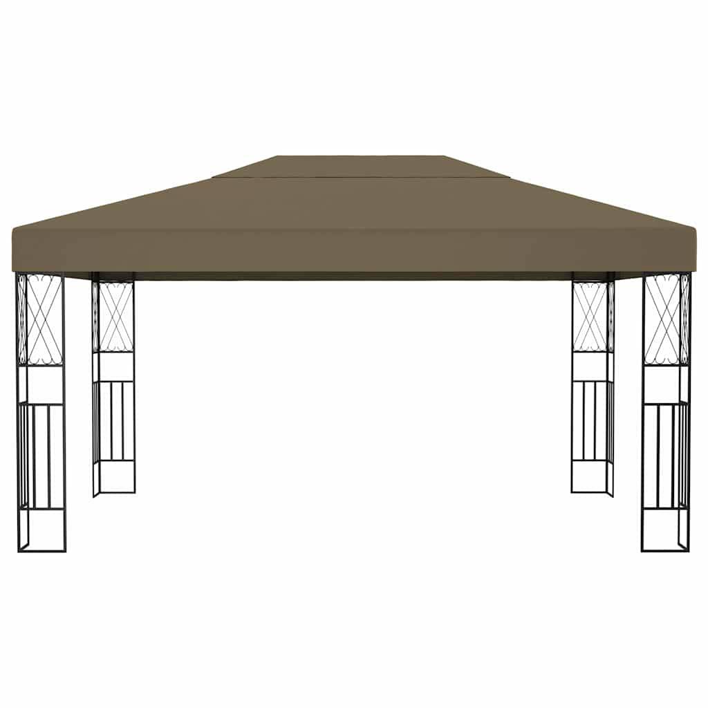 Vidaxl - Tonnelle 3x4 m Taupe Tissu vidaXL 312270 - Image 2
