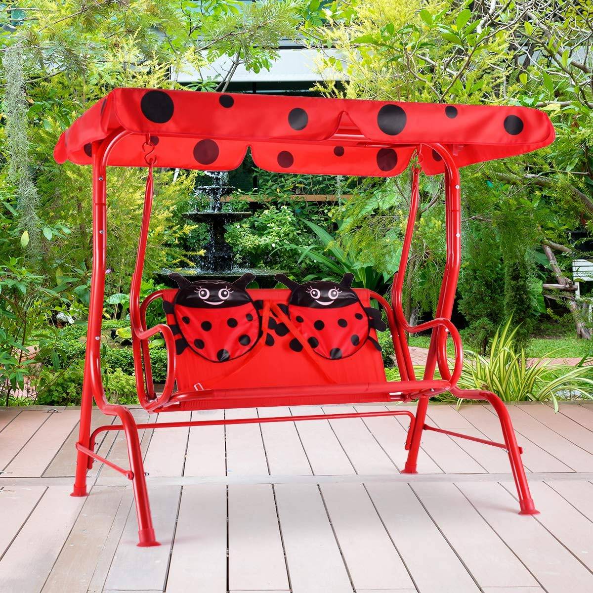 Outsunny Balançoire 3 Personnes avec Auvent Extérieur Jardin Porche Vin Rouge | Home Depot Canada Outsunny Balançoire 3 Personnes avec Auvent Extérieur Jardin Porche Vin Rouge | Home Depot Canada