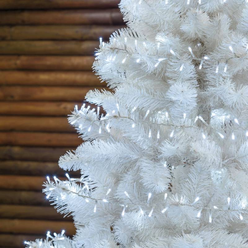 Lotti - Guirlande 30M BOA 6cm 1500 LED blanc froid timer 8 programmes câble transparent Lotti - Image 7