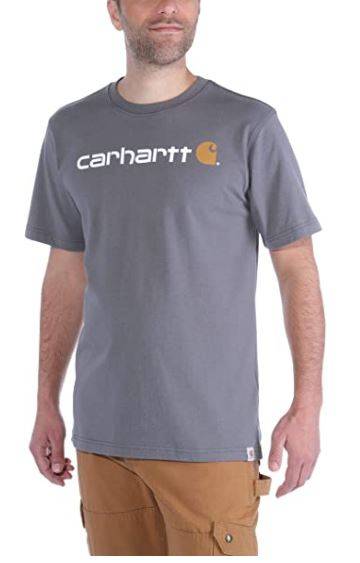 T-Shirt CARHARTT Core Logos/S Gris foncé T.L - S1103361RHL - Image 1