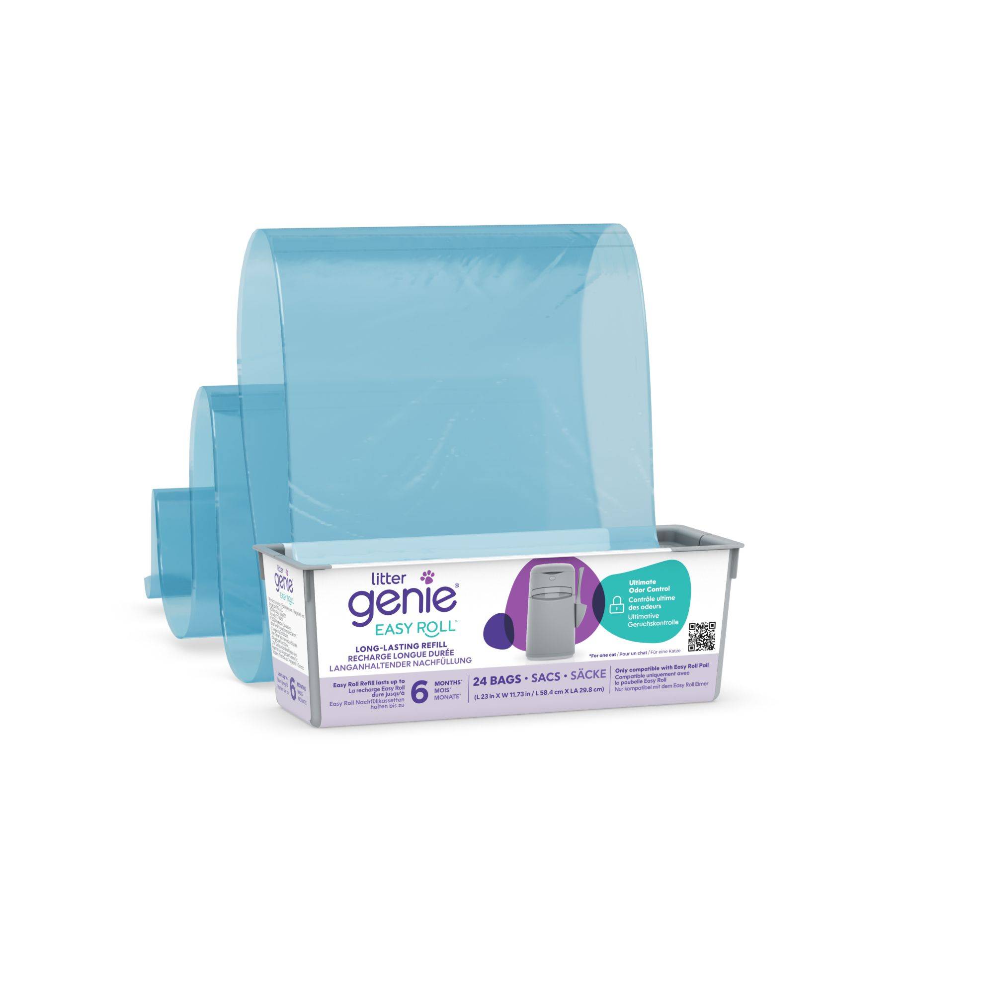 1 recharge Easy Roll Littergenie 24 sacs - Image 5