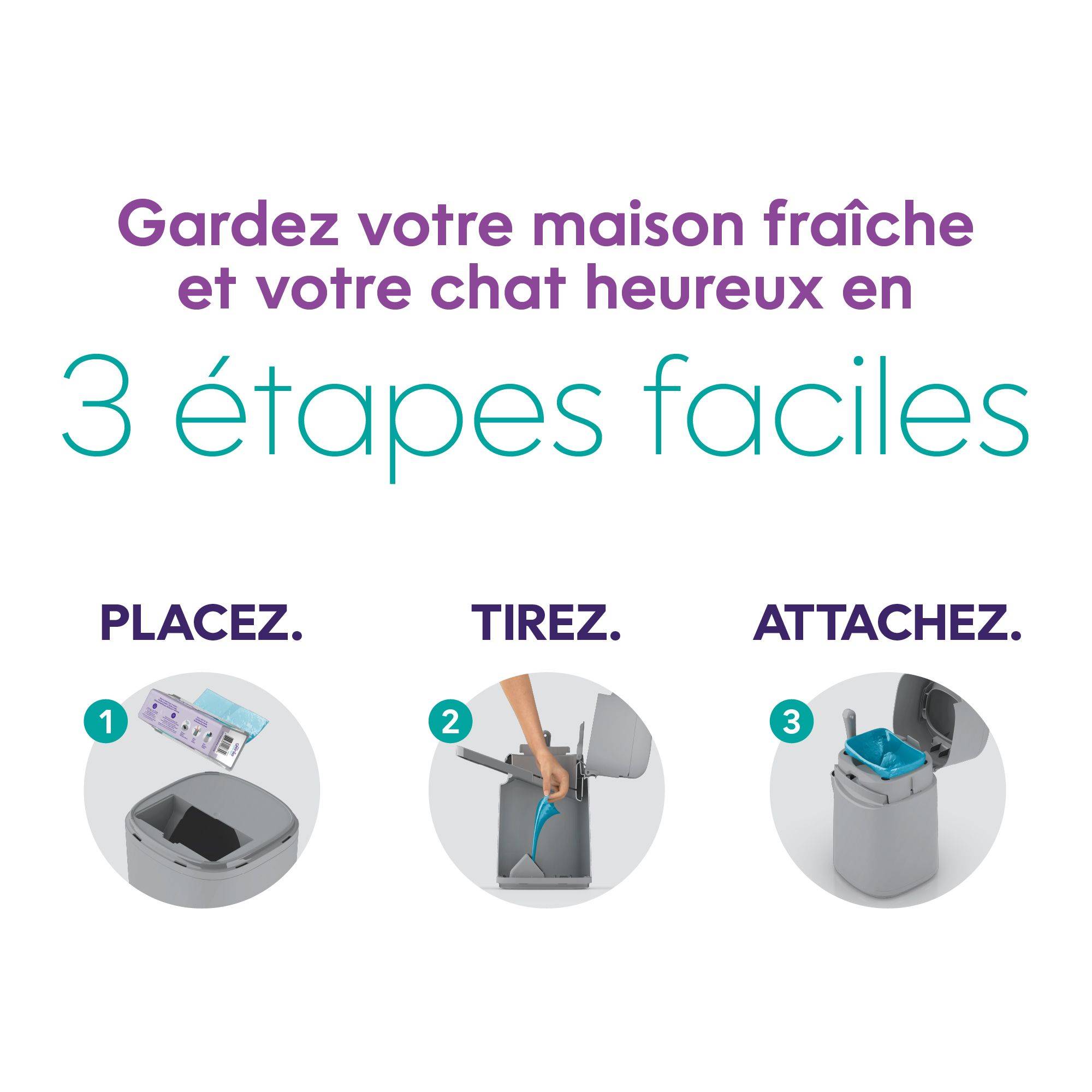 1 recharge Easy Roll Littergenie 24 sacs - Image 4