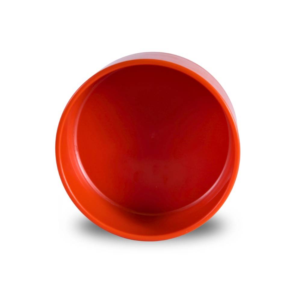 Chick'a - Mangeoire plastique ronde rouge CHICK'A - Image 2