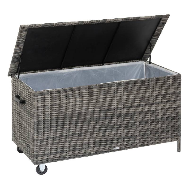 Hesperide - Coffre de rangement 600L "Bayana" terre d'ombre en acier traité époxy Hespéride - Image 7