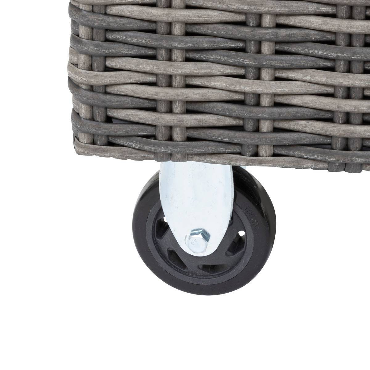 Hesperide - Coffre de rangement 600L "Bayana" terre d'ombre en acier traité époxy Hespéride - Image 5