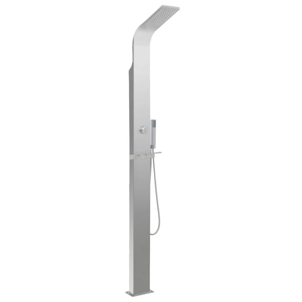 Douche d'exterieur Støvring Argenté 15 X 44 X 210 cm - P87209A - Image 1