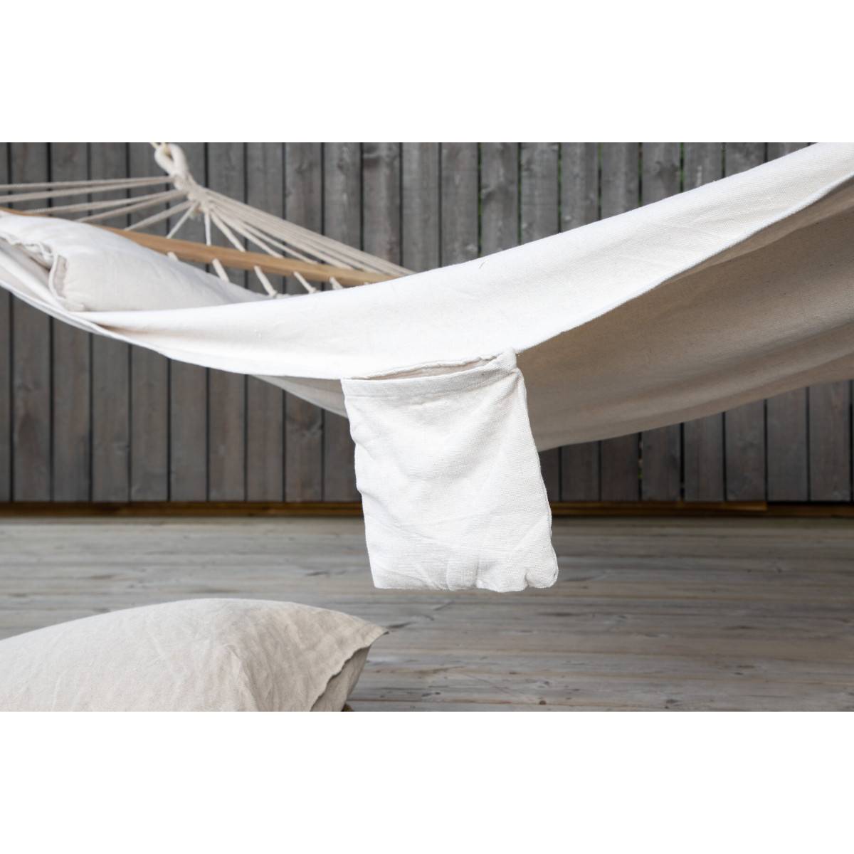 Paris Prix - Hamac en Tissu "Anini" 150cm Naturel - Image 8