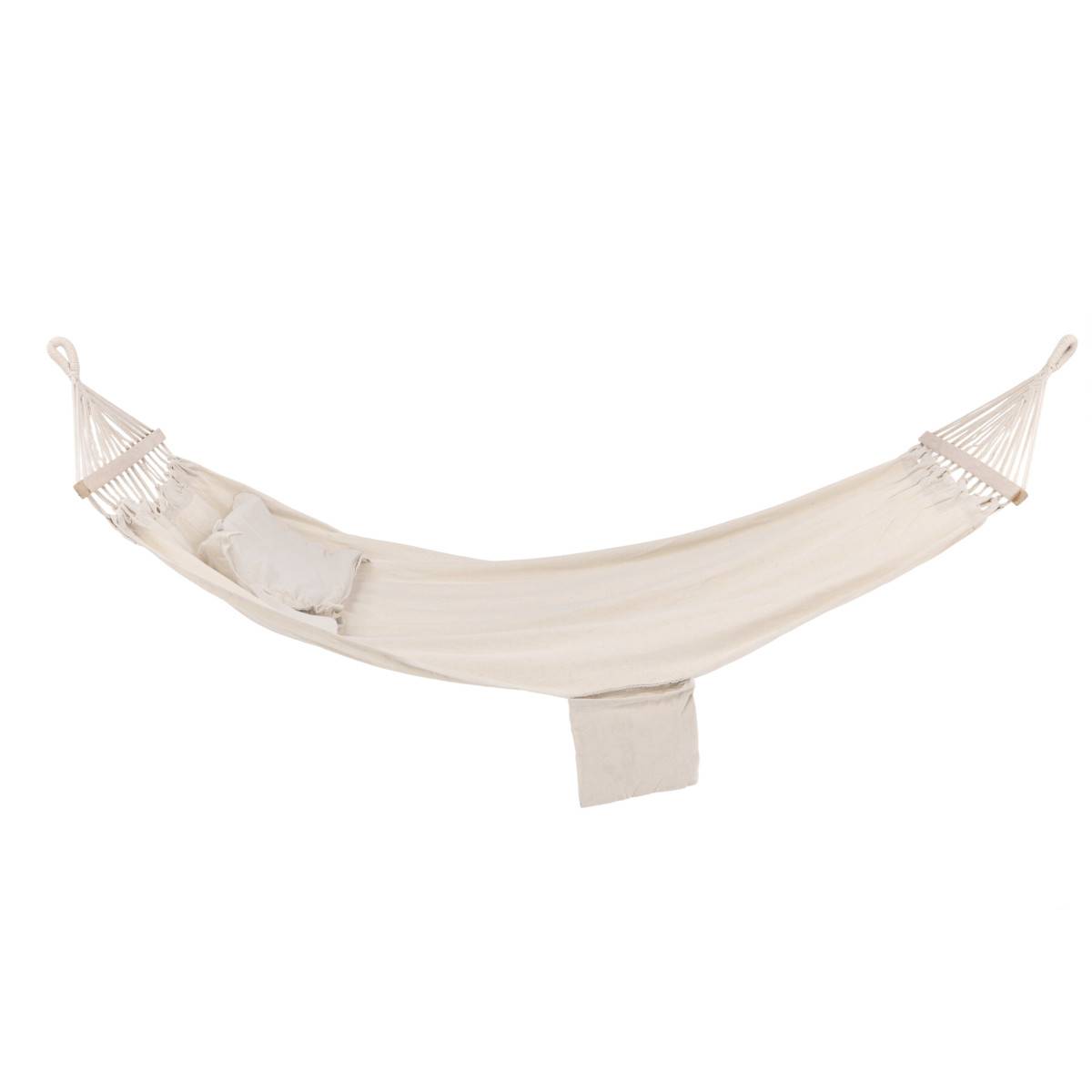 Paris Prix - Hamac en Tissu "Anini" 150cm Naturel - Image 2