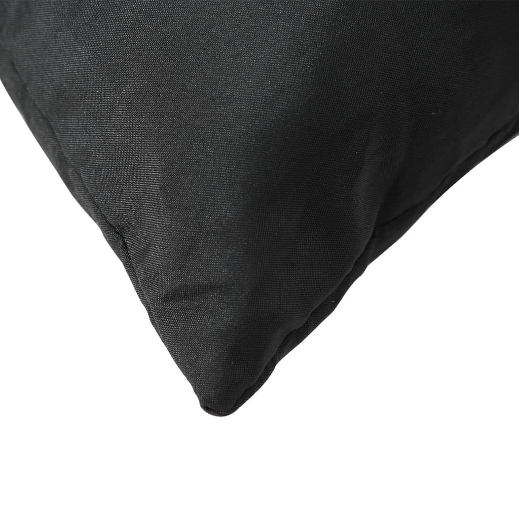 ComfortXL - Lot de 4 Coussins de Canapé Carrés Polyester Résistant à l'Eau pour Salon de Jardin Noir 40x40cm – ComfortXL Outdoor Living - Image 6