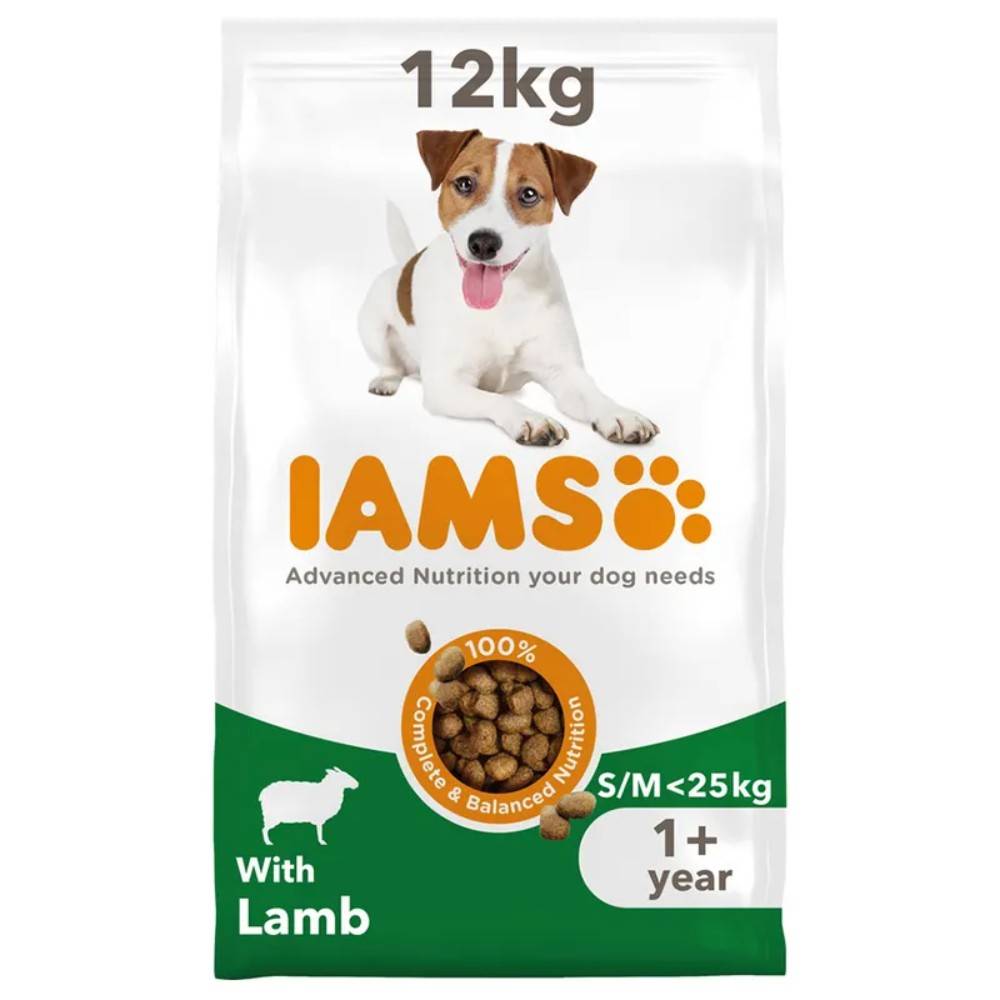 Iams Chien Adulte S/M Agneau 12 kg - Image 2