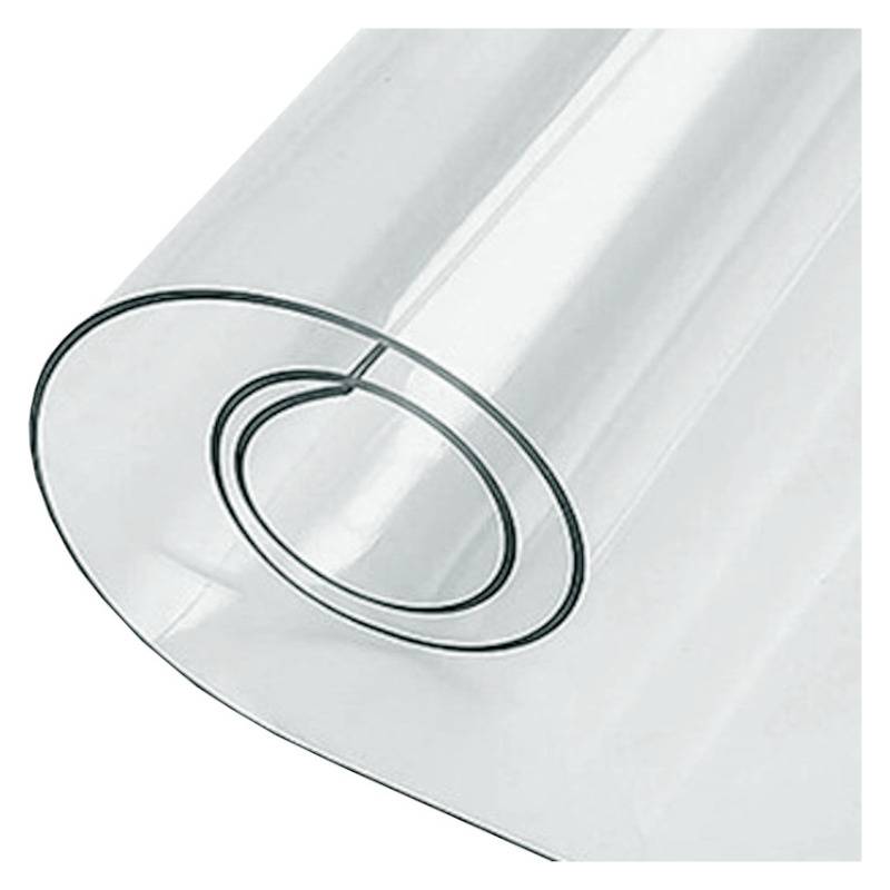 Nappe Transparente Epaisseur 60 Microns Taille 100X250CM Composition 100% PVC Caoutchouc Protecteur De Meubles - Image 1