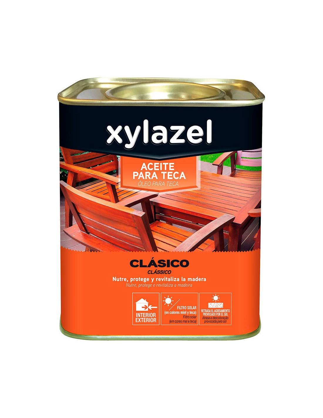 Xylazel Huile Pour Teck Incolore 2.5l 5396256 - Image 1