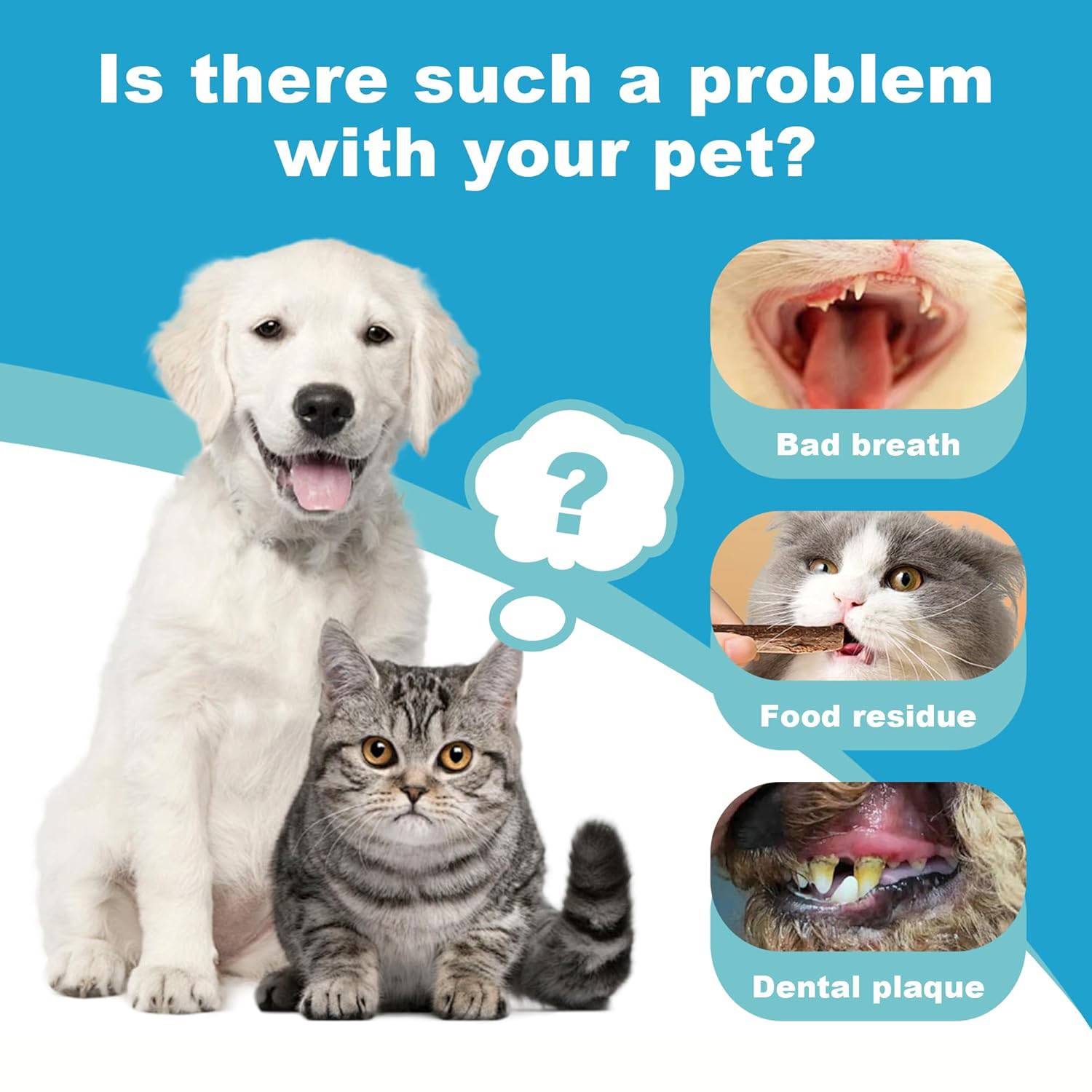DtopbuyAge - Wipes de nettoyage des dents pour chiens et chats - Image 6