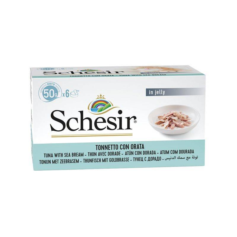 Schesir - Bouillon thon/daurade chat (boite 6x50g) - SCHESIR 6x50 g - Image 3
