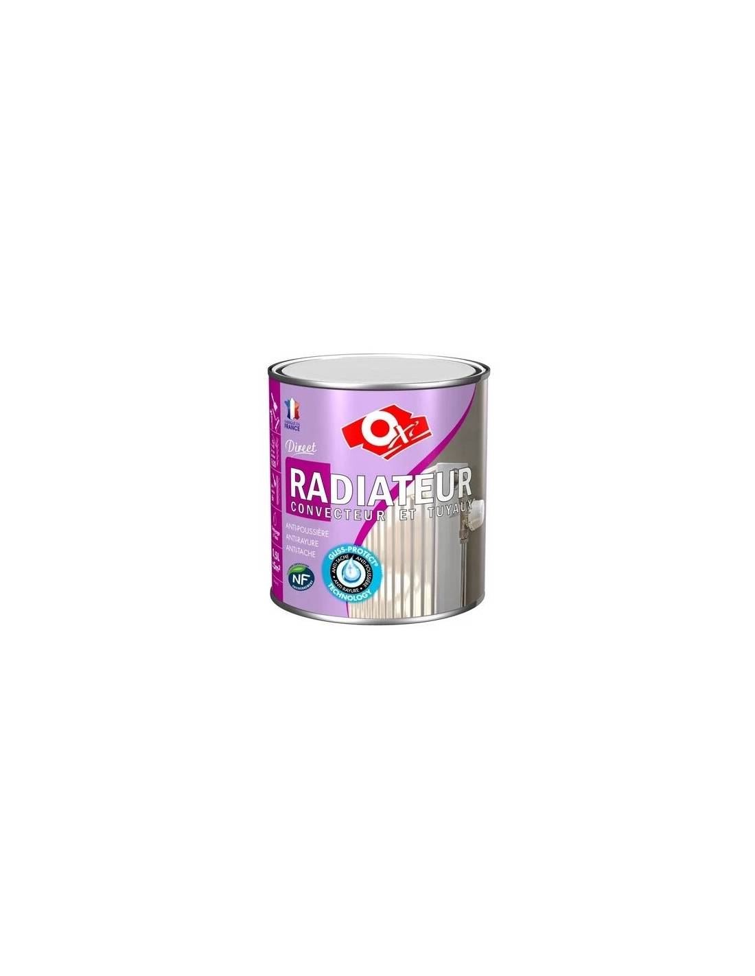 Oxi - Peinture Radiateur Oxi Blanc Mat 0.5l Haute Résistance Thermique, Finition Mate - Oxi