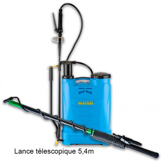 Matabi - Pack Pulvérisateur Evolution 16 - 16L MATABI + Lance télescopique 5,4m MATABI - Image 1