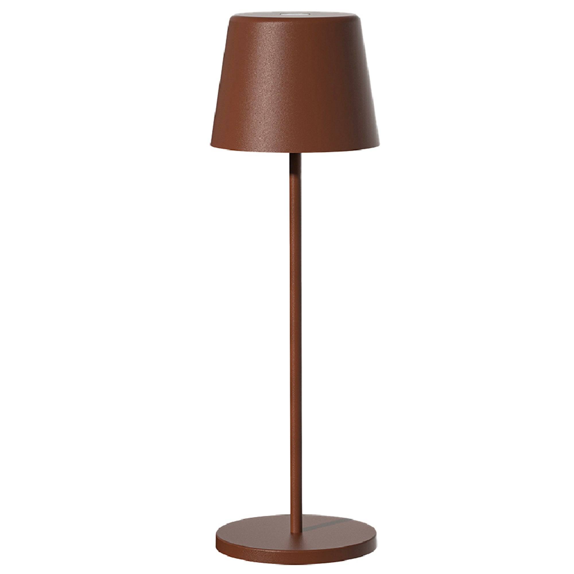Lumisky - Lampe de table sans fil KELLY Rouille H38cm - Image 1