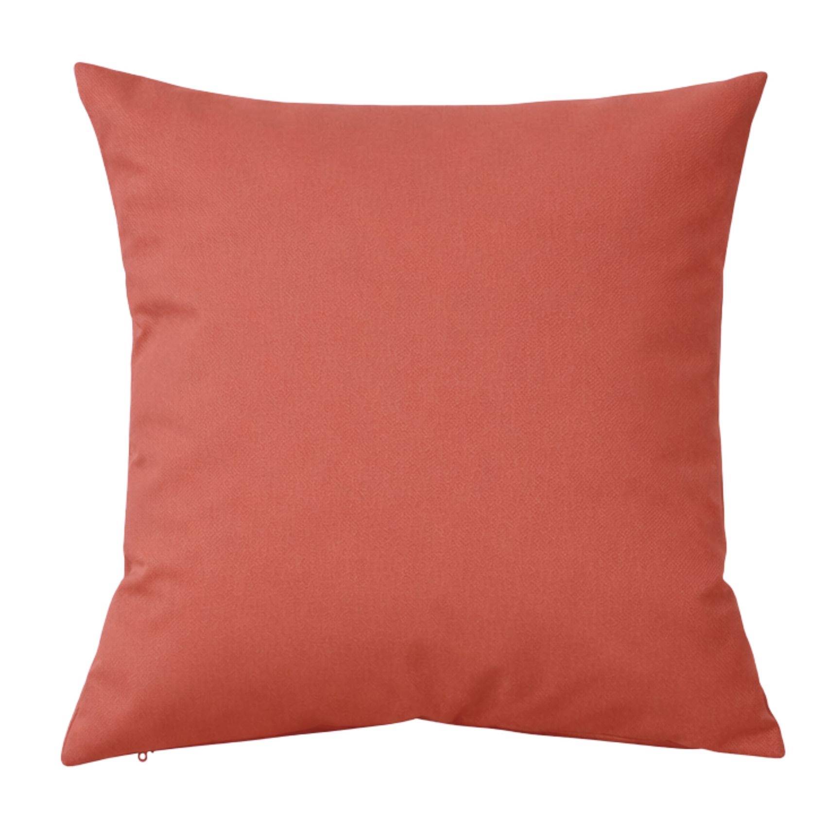 Home Maison - Coussin extérieur imperméable et déhoussable MINORQUE - HOME MAISON - Polyester - Terracotta - Image 1