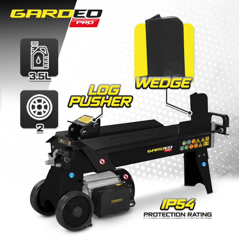 Gardeo Pro - Fendeur de bûches horizontal 2200 W - 5 tonnes. - Image 3