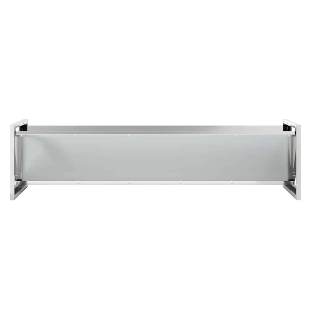 Vidaxl - Trough d'alimentation pour le bétail Argent 108 x 50 x 28 cm vidaXL 874617 - Image 6