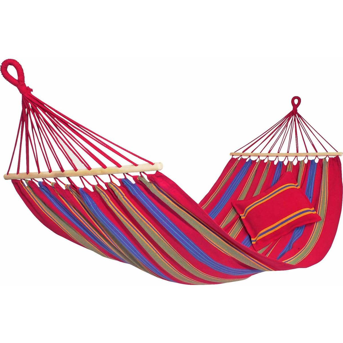 Amazonas - Hamac en coton et polyester avec sac de rangement Aruba Cayenne - Image 1