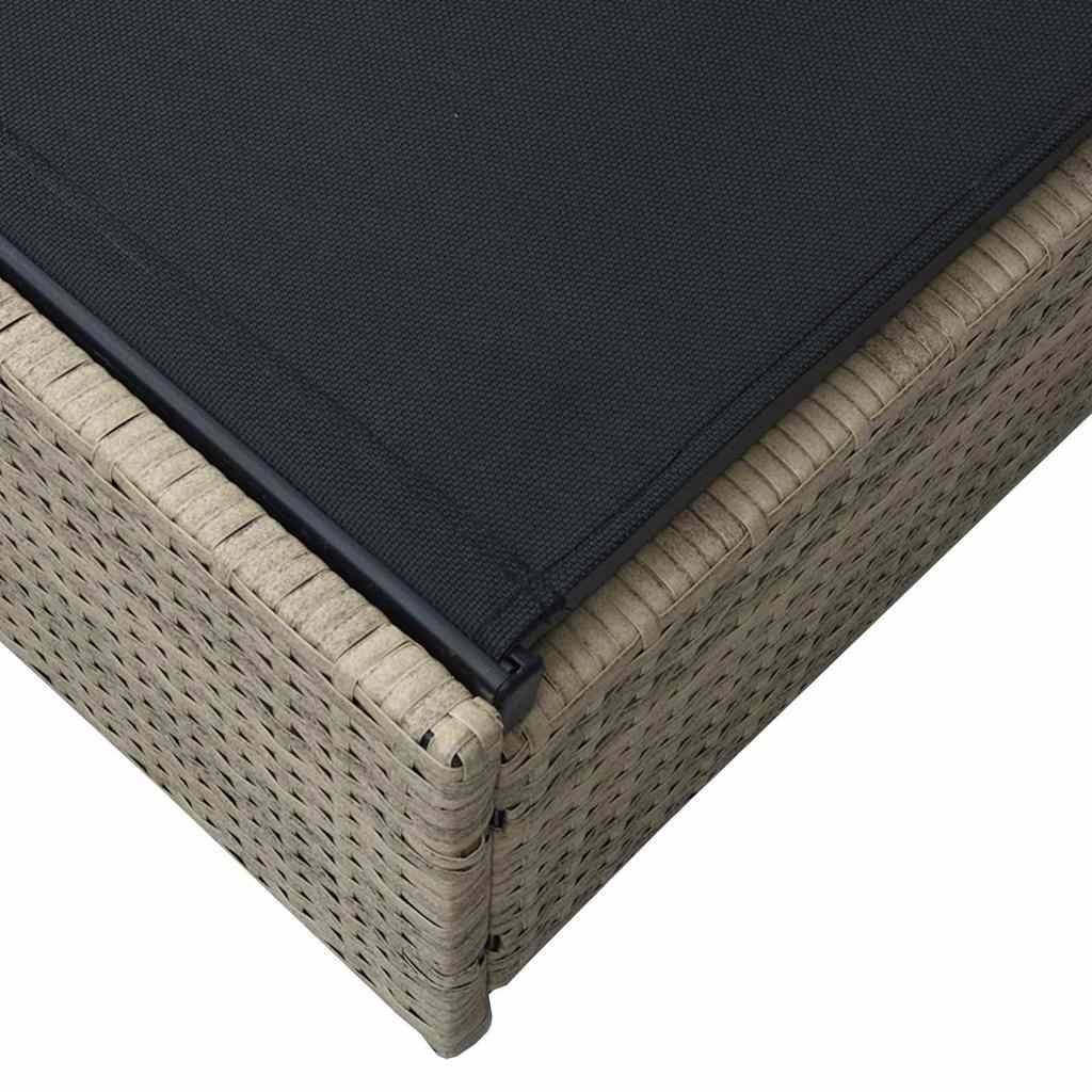 PANGIVO - Transat polyrotin beige 200,5 x 70 x 75 cm - PANGIVO - Image 4